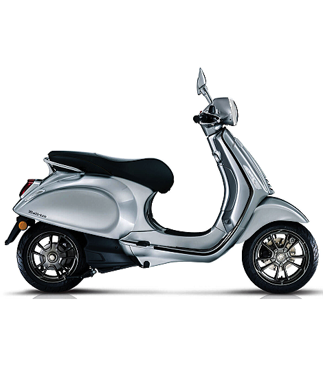 Vespa Elettrica Schwarz 67 km/h E-Roller leasen