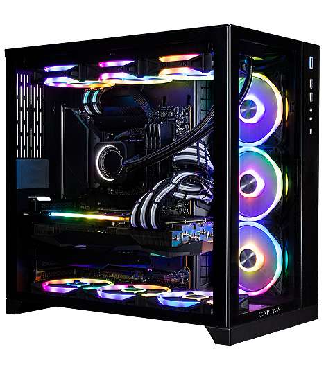 Captiva Ultimate Gaming PC I70-957 i9 12900KF 32GB/2TB SSD RTX4090 ohne OS bei uns leasen