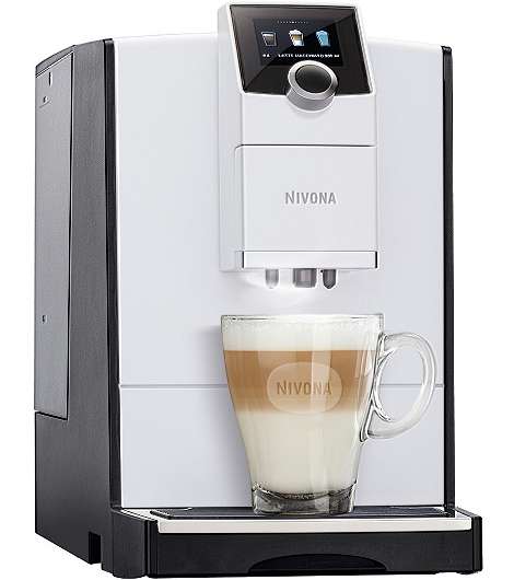 Nivona CafeRomatica NICR 796 leasen, Kaffeevollautomat in White Line/Chrom 