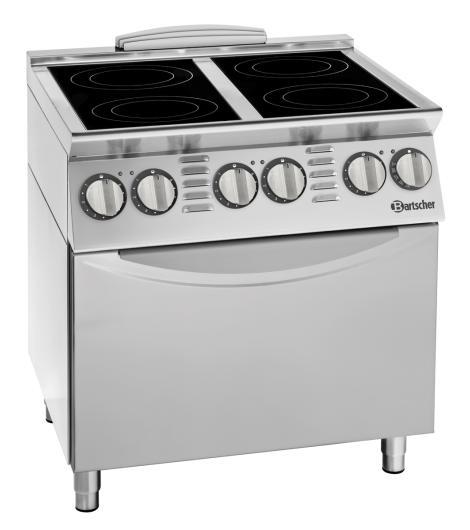 Bartscher Elektroherd 900 4 Felder EBO jetzt leasen