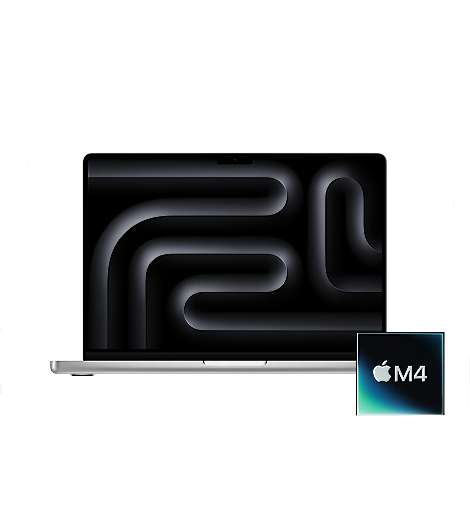 Apple MacBook Pro 14 M4 Chip leasen, 16GB/1TB SSD, 10-Core CPU 10-Core GPU, Silber MW2X3D/A 