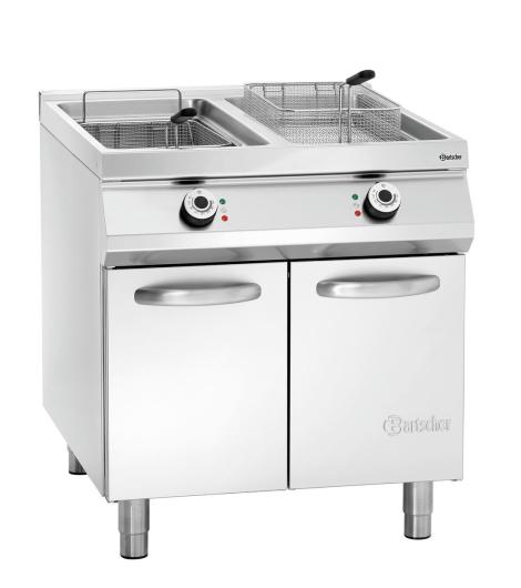 Bartscher Elektro-Standfritteuse, 2 Becken leasen
