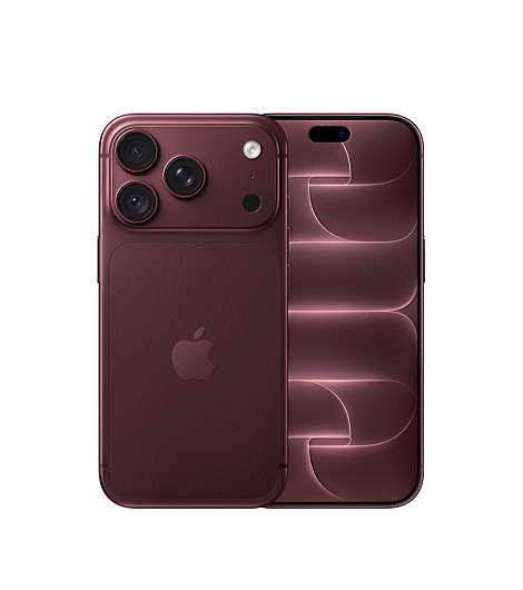 Apple iPhone 18 Pro, 256 GB leasen - mieten, Burgunder MJRR4ZD/A