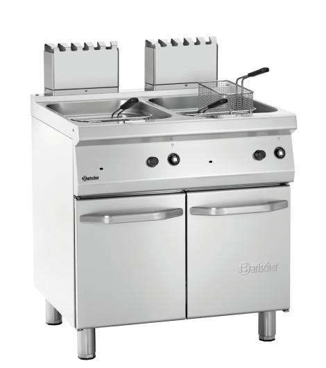 Bartscher Fritteuse Gas, 700, B800, 2x15L bei uns leasen oder mieten