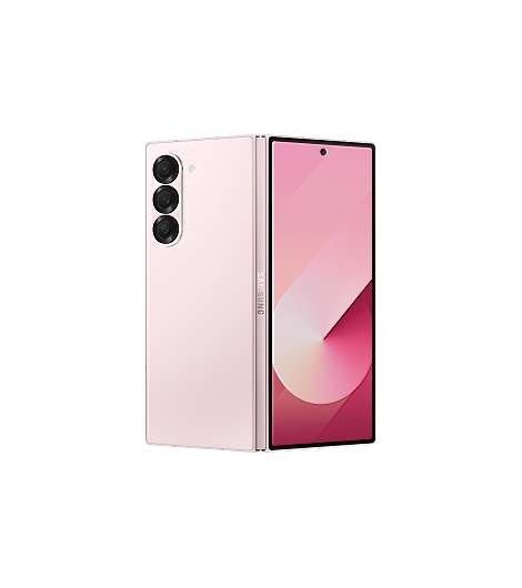 Samsung GALAXY Z Fold6 5G Smartphone Pink 256GB Dual-SIM Android 14.0 F956B bei uns leasen