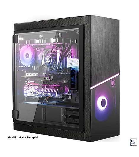 Gamer PC MSI Sekira 500X Gehäuse leasen, i9 Raptor Lake 24 Core, RTX4090, 32 GB RAM DDR5 6400, High-End Gamer PC