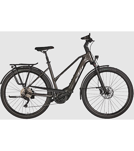 KTM Macina Style 740 750 Wh Damen Trapez grau 2025