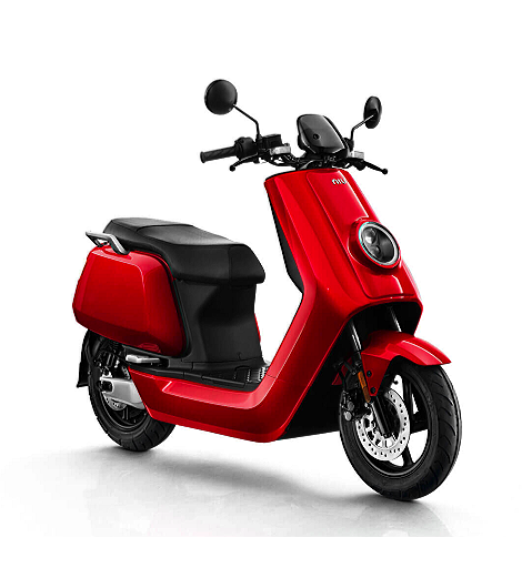 NIU NQI Sport Standard Range Elektroroller 45 km/h bis 50 km, E-Roller leasen, Rot