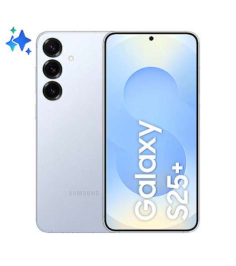 Samsung GALAXY S25+ 5G S936B DS 512GB Icyblue Android 15.0 Smartphone Leasing - Oft besser als Ratenkauf