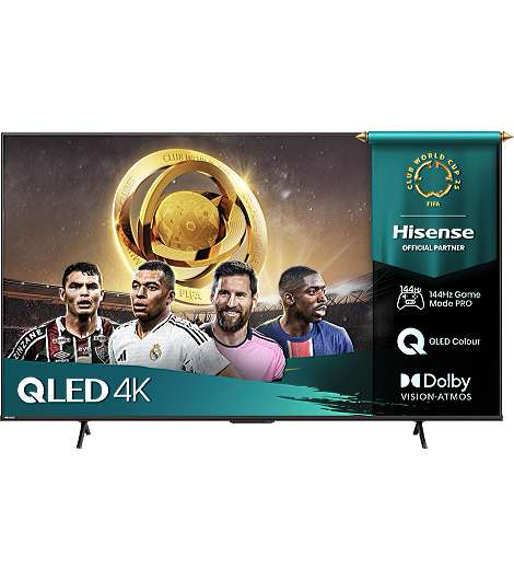 Hisense 85E77Q PRO, QLED-Fernseher bei uns leasen