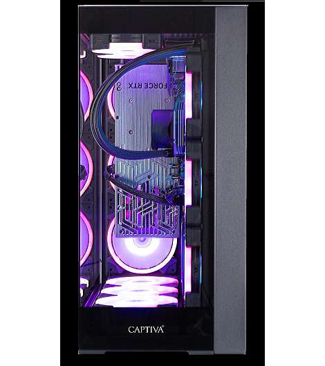 Captiva Highend R90-249 R9-9900X3D 64GB/2000GB SSD RTX5080 W11 leasen