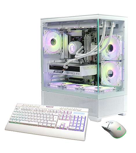 Hyrican Gamemax Vista AW ICE 7407 Ryzen 7 7800X3D 32GB/2TB SSD RTX 5080 Win11 leasen