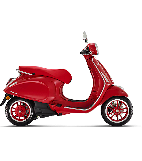 Vespa Elettrica Red 45 km/h E-Roller leasen