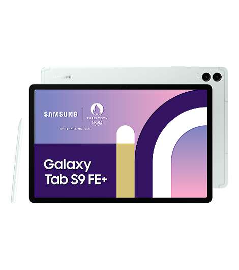 Samsung GALAXY Tab S9 FE+ X610N WiFi 128GB hellgrün Android 13.0 Tablet leasen