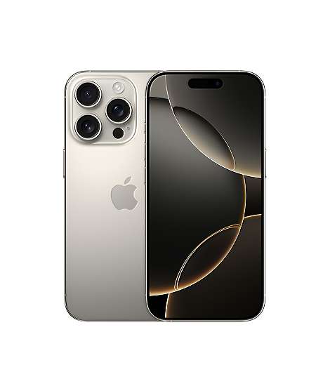 Apple iPhone 16 Pro Max, 256 GB leasen, Titan Natur