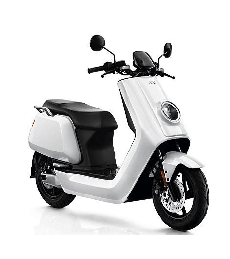 NIU NQI Sport Standard Range Elektroroller 45 km/h bis 50 km, E-Roller leasen, Weiß