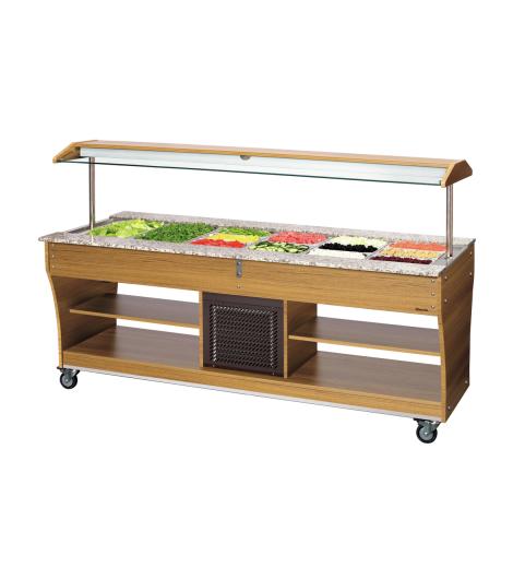 Bartscher Buffetwagen, kalt, 6x 1/1 GN als Leasing