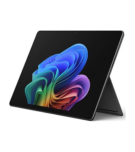 Microsoft Surface Pro 13 Zoll, Core Ultra 7, 16GB/512GB SSD Business 11. Edition Copilot+ PC leasen - mieten, Farbe Schwarz