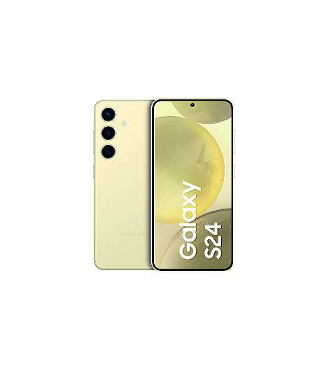 Samsung GALAXY S24 5G S921B DS 128GB Amber Yellow Android 14.0 Smartphone bei uns leasen