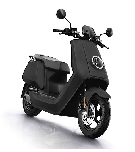 NIU NQI Sport Standard Range Elektroroller 45 km/h bis 50 km, E-Roller leasen, Grau matt