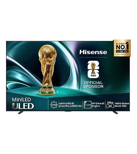Hisense 85U7Q, LED-Fernseher Leasing - Oft besser als Ratenkauf
