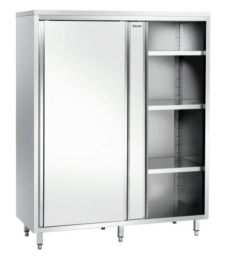 Bartscher Hochschrank 600, B1200, 2ST, CNS als Leasing