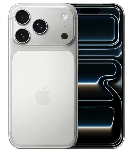 Apple iPhone 17 Pro Max, 512 GB leasen - mieten, Silber MFYQ4ZD/A