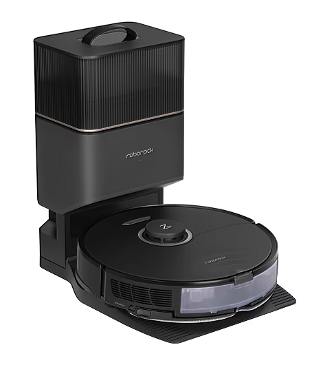 Roborock S8+ schwarz leasen, Saugroboter mit Wischfunktion und Absaugstation