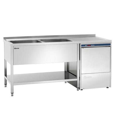 Bartscher Spülcenter 700, B1800 2 Becken LI bei uns leasen oder mieten