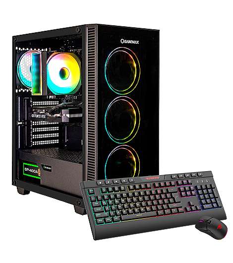 Hyrican Gamemax Draco XD 7799 R5-7500F 16GB/1TB SSD RTX 5060Ti Win11 Leasing - Oft besser als Ratenkauf