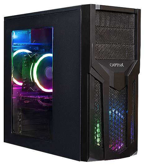 Captiva Advanced Gaming I80-575 i5-14400 16GB/500GB SSD RTX 4060Ti nOS als Leasing