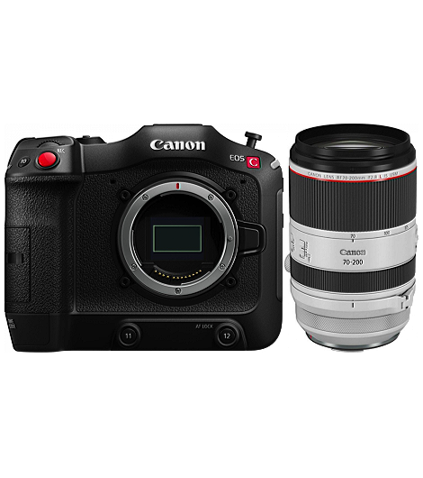 Canon EOS C70 + RF 70-200mm f2,8 L IS USM leasen