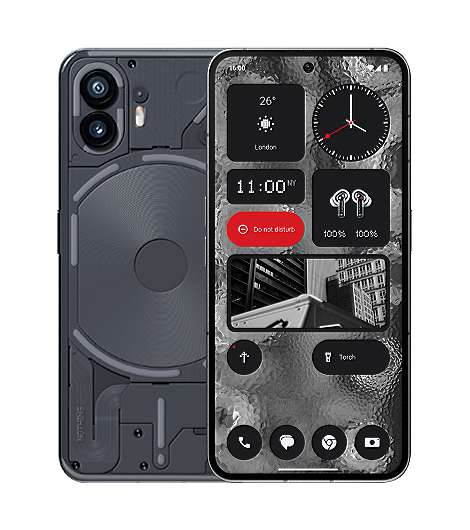 Nothing Phone (2) 5G 12/512GB Dual-SIM grau Android 13.0 Smartphone jetzt leasen
