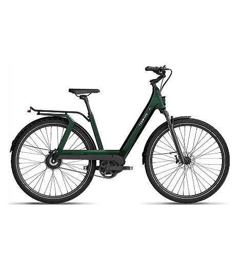 Tenways AGO-T E Bike Damen Trekking Tiefeinsteiger Riemenantrieb Grün  2025 leasen statt kaufen