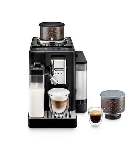 DeLonghi EXAM440.55.B Rivelia Onyx Black Kaffeevollautomat bei uns leasen