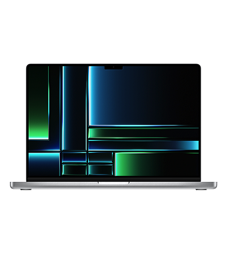 Apple MacBook Pro 14 mit M2 Pro leasen, 10-Core CPU 16-Core GPU, Silber MPHH3D/A