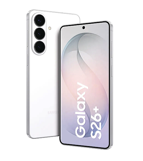 Samsung GALAXY S26+ 5G S947B 512GB White Android 16 Smartphone leasen oder mieten