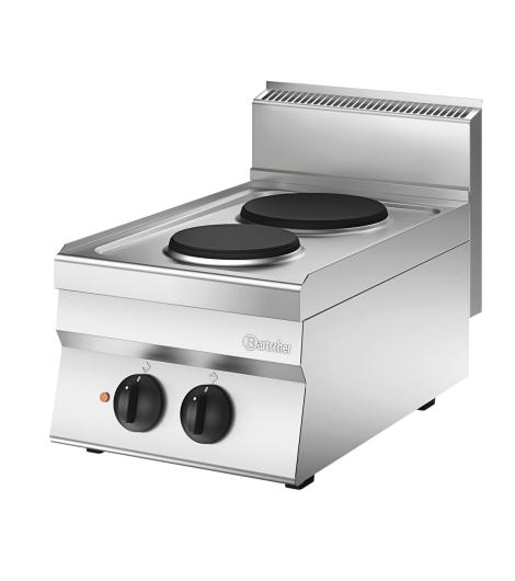 Bartscher Elektroherd 650, B400, 2PL, TG bei uns leasen oder mieten