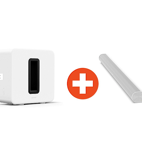 Sonos Arc Multiroom-Soundbar leasen Speaker Subwoofer Smart weiß günstig mit Gen.3 Sub Bundle jetzt