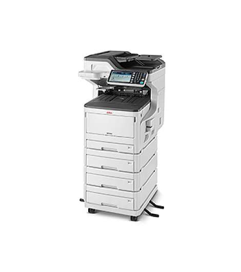 OKI MC883dnv Farblaserdrucker Scanner Kopierer Fax LAN A3 jetzt leasen
