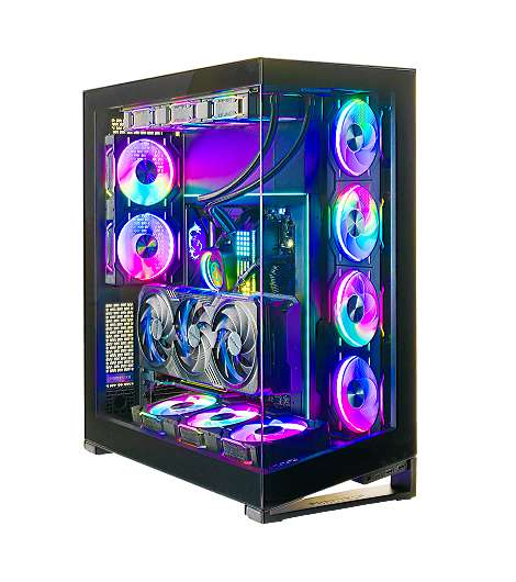 Gamer PC Phanteks Edition NV7 schwarz leasen, i9 14900K, RTX4070 Ti SUPER 16GB, bis 128 GB RAM DDR5 