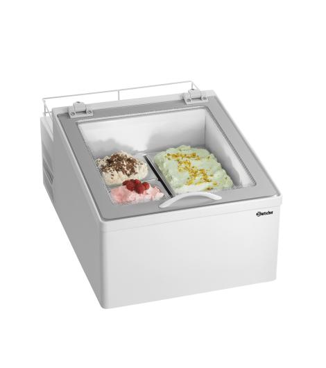 Bartscher Eisvitrine 2x5L-F bei uns leasen oder mieten