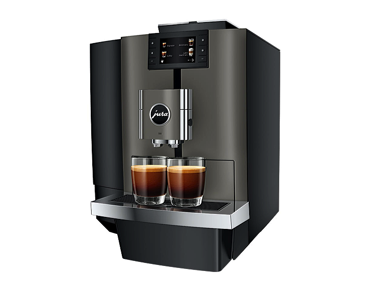 JURA X10 Dark Inox (EB) 15764 mit Wassertank leasen oder mieten